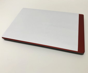 mouse X4-R5 A4紙との大きさ比較