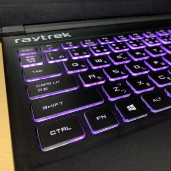 raytrek G5 キーボード