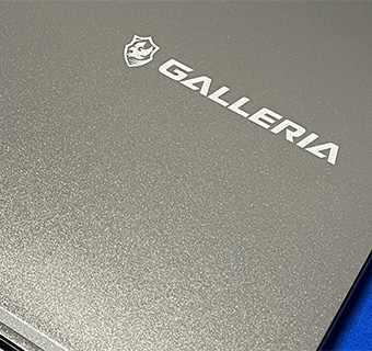 GALLERIA RL7C-R46-C5N 天板のアップ