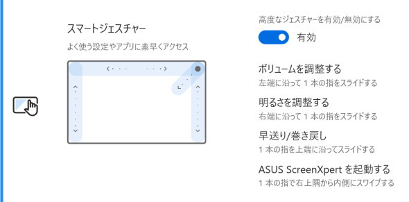 ASUS メディアコントロール付きパッド